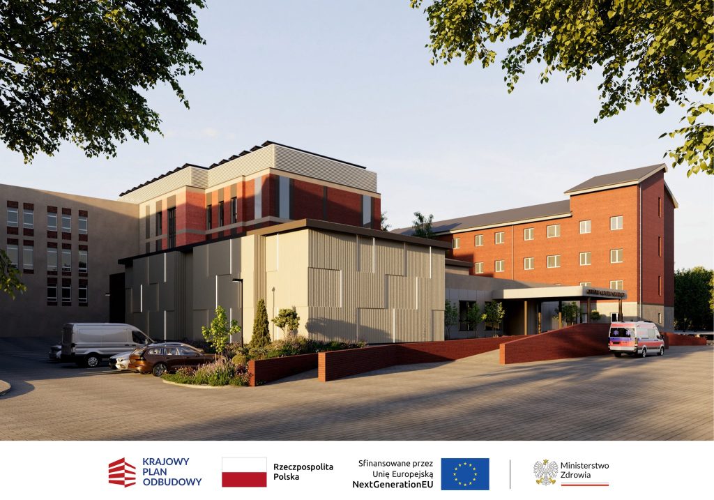 Budynku nr 26A - Wizualizacja Budynku Onko Szpital Morski im. PCK - Budynek Onko